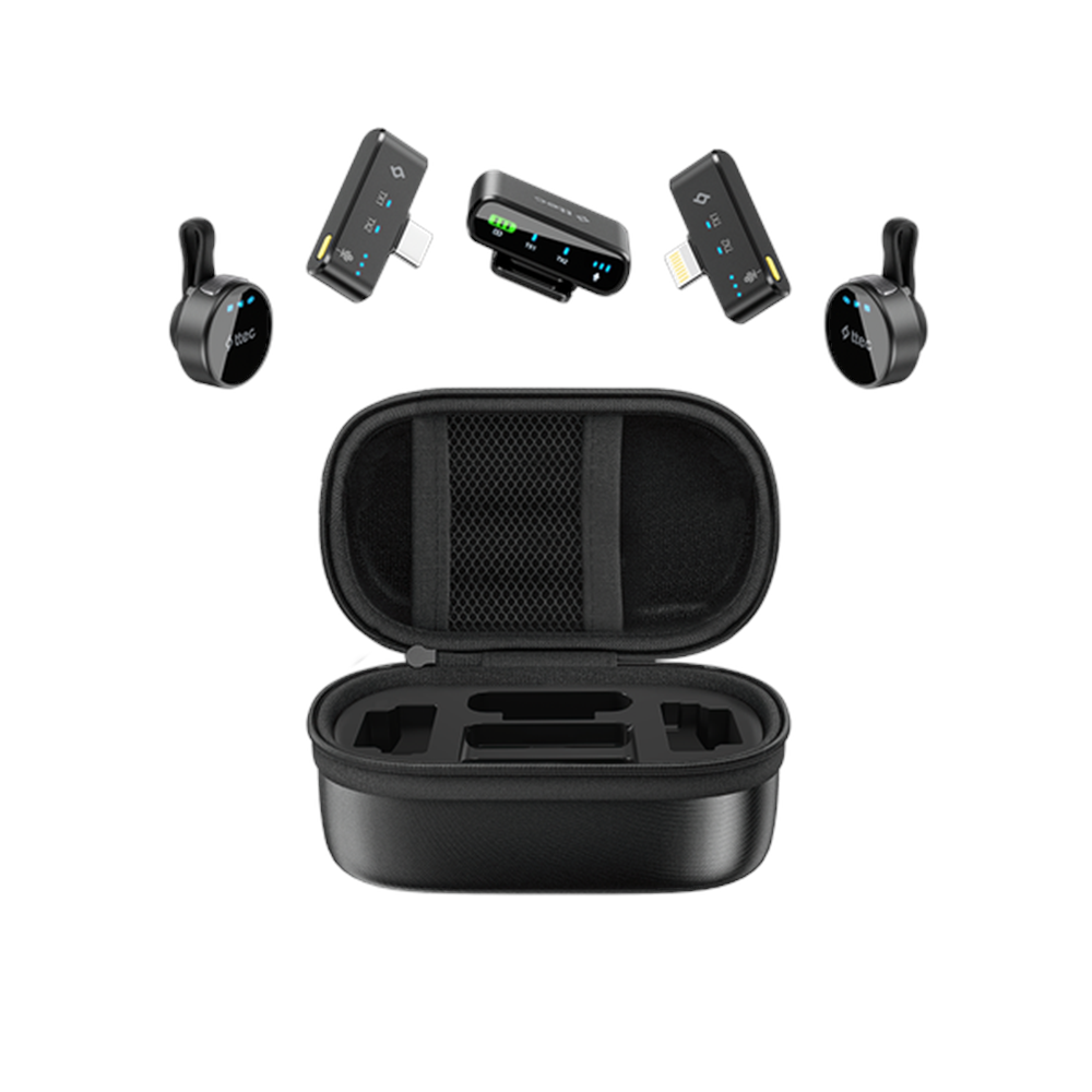 Ttec 2KYM03S GoMic Pro Tak&Çalıştır Kablosuz Yaka Mikrofon Kiti