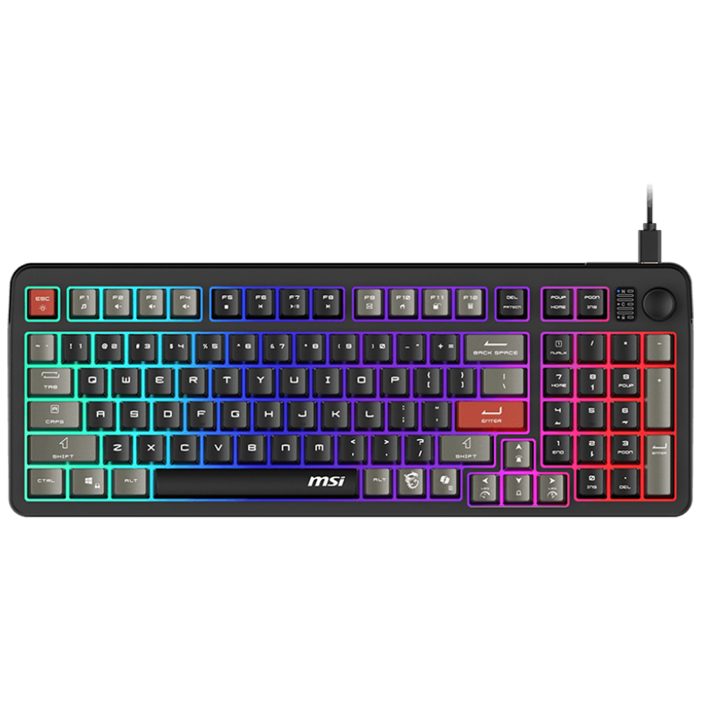 Msi Forge GK110 TR Membrane Switch Kablolu Gaming Klavye