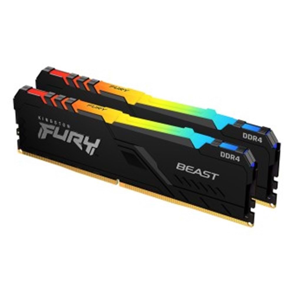 2 EL BELLEK KINGSTON FURY BEAST 64GB(2x32Gb)3600Mhz DDR4 KF436C18BBAK2
