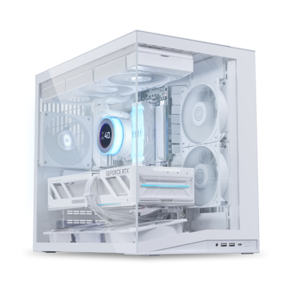 Lian Li O11 Dynamic Flow Mini V2 Beyaz Mid-Tower (G99.O11DMIV2FW.00)