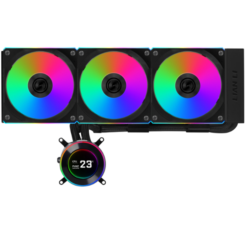 Lian Li Hydro-Shift II LCD-C 360CL Siyah Sıvı Soğutucu G89.GHS2LCD36RB