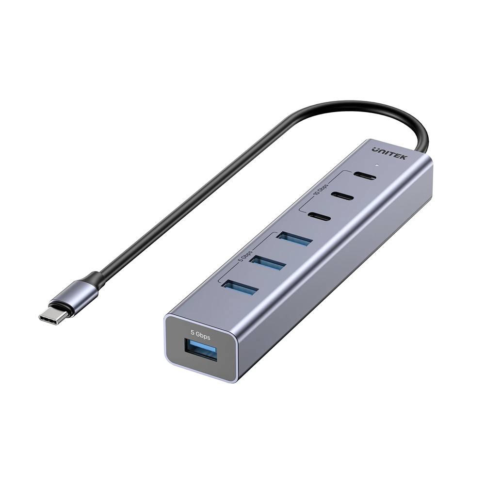Unitek uHUB S7+ 7si 1 arada USB-C Hub (H1335AGY01-EU)