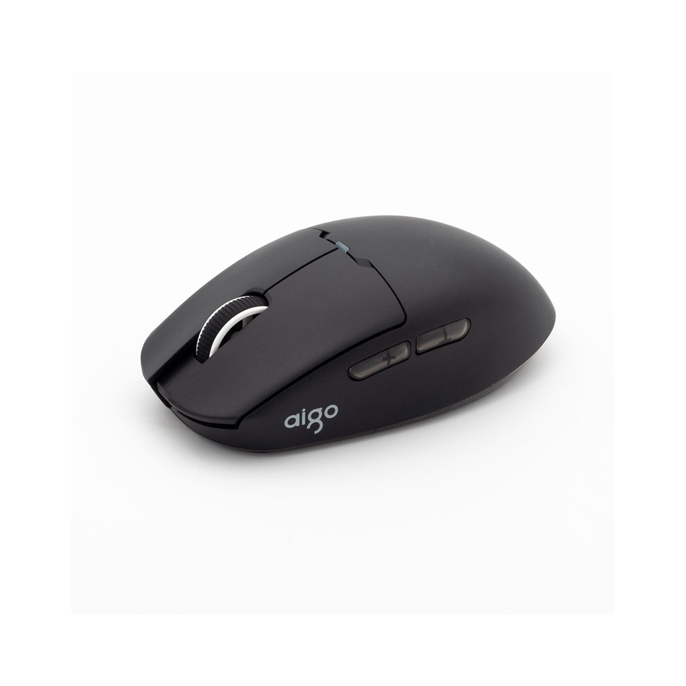 Mouse Aigo GM80 Plus Bluetooth 12000 Dpi Siyah