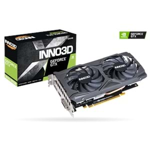 EKRAN KARTI INNO3D 4GB GTX1650 Twin x2 OC 128BIT DDR6