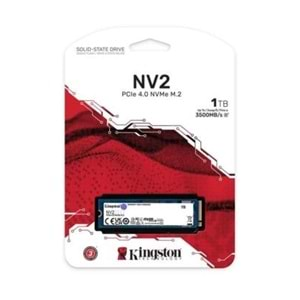 SSD KINGSTON NV2 1TB PCI 4.0 NVMe SNV2S/1000G 3500 - 2100 MB/s