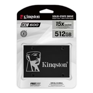 SSD Kingston KC600 512GB SSD SKC600/512G 550MB-520MBs, Sata3