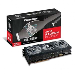 EKRAN KARTI POWERCOLOR HELLHOUND RX7900XT 20G-L/OC 20GB GDDR6 320Bit