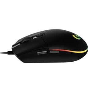 MOUSE LOGITECH G102 GAMING 910-005823 6 Tuş 8000DPI RGB SİYAH