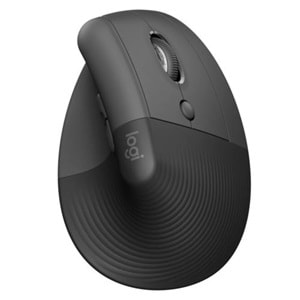 KABLOSUZ MOUSE LOGITECH LIFT ERGONOMIK SIYAH DİKEY 910-006473