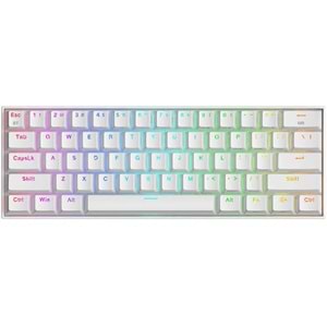 Klavye Redragon K530 Draconic Pro Beyaz Brown Swıtch Kablosuz TrLayout