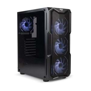 KASA AIGO AQUARIUS-MESH RGB MID TOWER 650W 80+