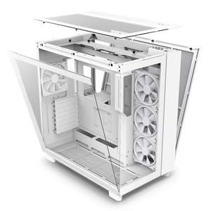 KASA NZXT H9 Elite White RGB Tempered Glass USB 3.2 Atx Mid Tower