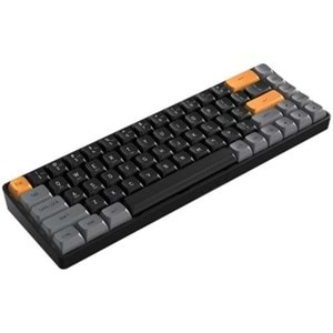 KLAVYE AIGO A68 Siyah Mekanik Red Switch Kablosuz Us Layout