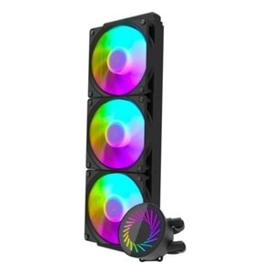 İŞLEMCİ FANI AIGO DCS360 360mm ARGB Siyah Sıvı Soğutma 1700/AM5 1851