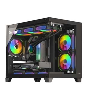 KASA James Donkey Stark S700 3xARGB Temperli Cam 650W 80+ Bronze mATX