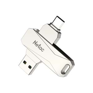 USB BELLEK Netac U782C 64GB USB 3.0+Type-c NT03U782C-064G-30PN