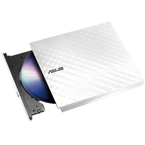 OPTIC OKUYUCU ASUS SDRW-08D2S-U LITE EXTERNAL SLIM DVD-RW BEYAZ