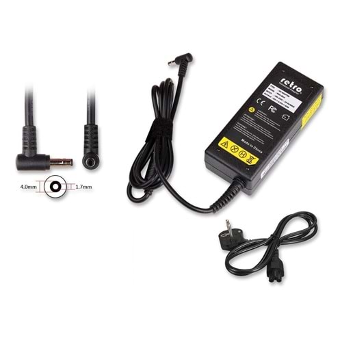 ADAPTOR DCA-I104 20V 3.25A 4.0mm x 1.75mm