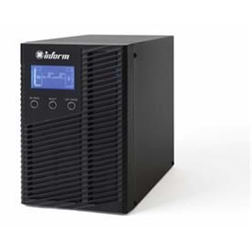 UPS INFORM SINUS EVO 1KVA (2x7AH) 5-12dk ONLINE