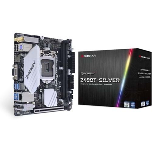 ANAKART BIOSTAR Z490T-SILVER DDR4 4400 LGA1200p