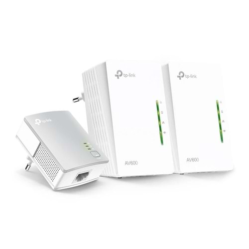 Tp-Link Tl-Wpa4220T Kit Av600 Powerline Extender (3Lu)