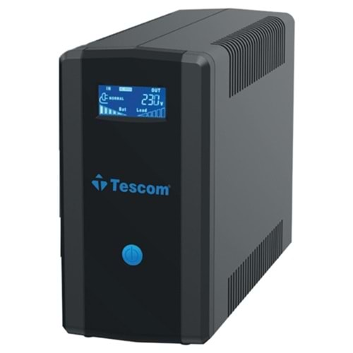 UPS TESCOM LEO+ 2200VA LCD (2x9AH) 4-8dk