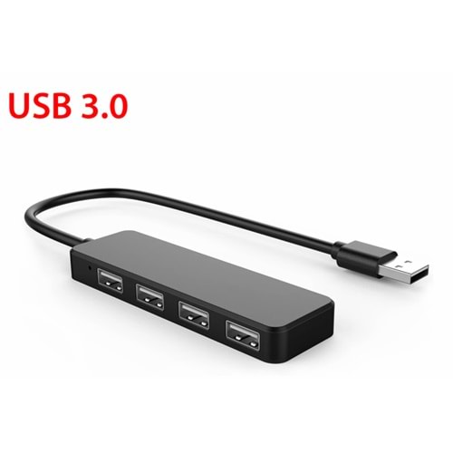 USB ÇOKLAYICI ULTRA SLIM USB 3.0 HUB COKLAYICI 4 PORT