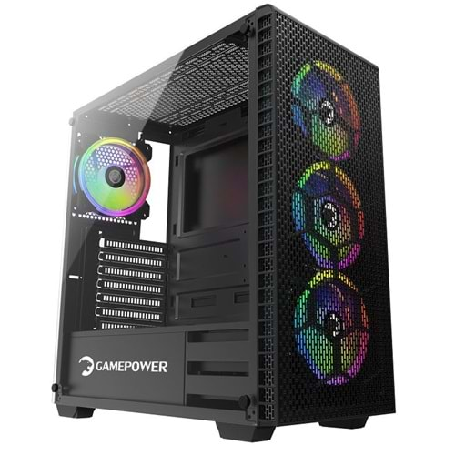 KASA GAMEPOWER HORIZON RGB GAMING MESH 550W 80+