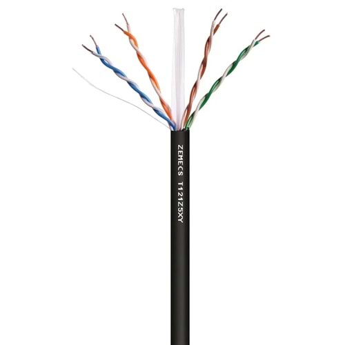 ZEMECS CAT6 U/UTP 23AWG DIŞ MEKAN 1MT