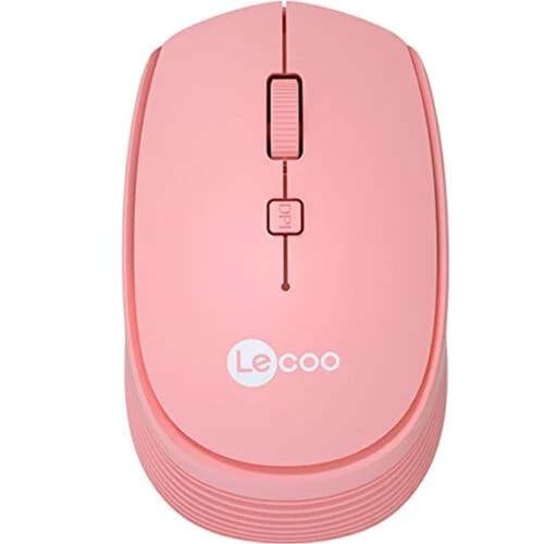 KABLOSUZ MOUSE LECOO WS202 PEMBE