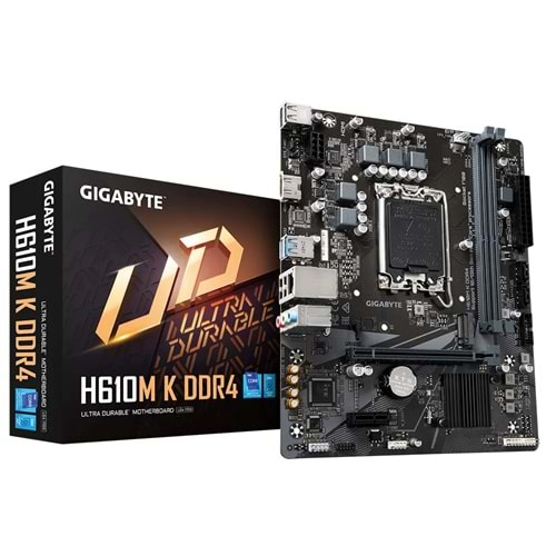 ANAKART GIGABYTE H610M K DDR4 3200Mhz 1700p