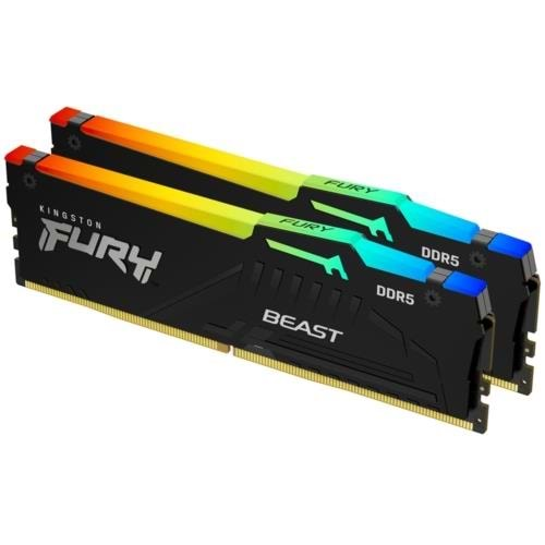 BELLEK Kingston Beast 64GB(2X32) RGB 5600Mhz DDR5 CL36 KF556C36BBEAK2