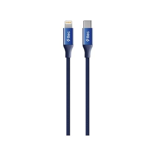 TTEC 2DK41L AlumiCable Type-c - Lightning Hızlı Şarj Kablosu 150cm