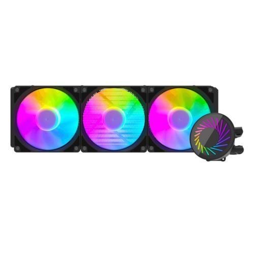 İŞLEMCİ FANI AIGO DCS360 360mm ARGB Siyah Sıvı Soğutma 1700/AM5 1851