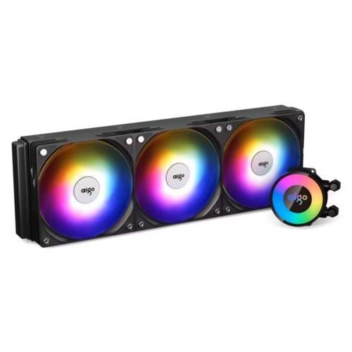 İŞLEMCİ FANI AIGO AP360 360mm RGB SIVI SOĞUTMA Siyah AM5/1700p