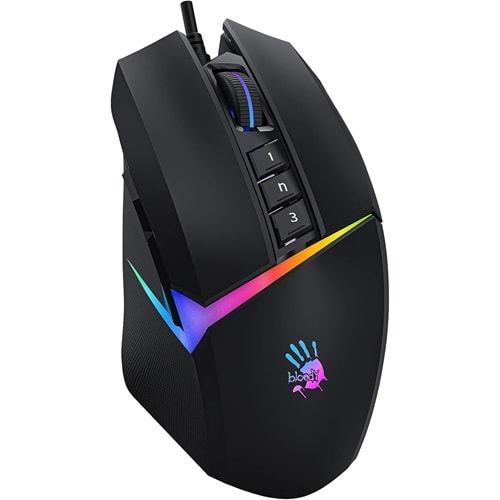 Bloody W60 Max S.Black 10K Cpi Opt.Rgb-Uc3&4 Aktif