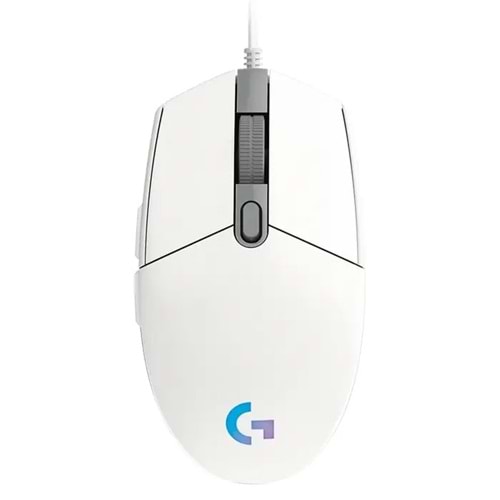 Mouse Logitech G G102 910-005824 8000DPI 6 Tuş Optik RGB Beyaz