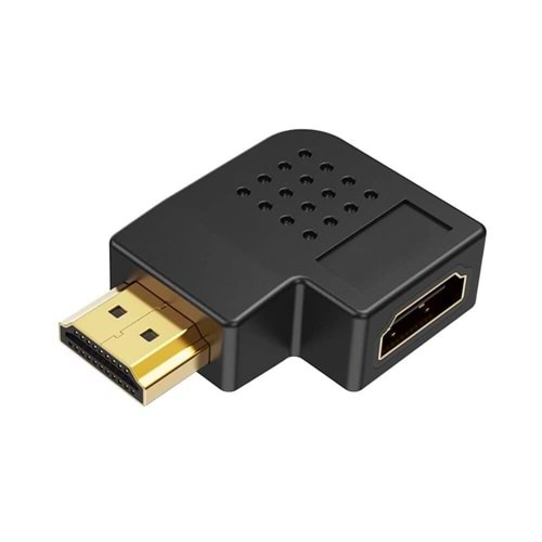 ADAPTOR HDMI E/D UZATMA 90 DERECE L TİP SOL AÇILI YASSI