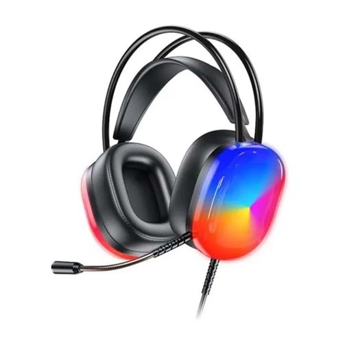 Kulaklık Awei GM-11 Dynamic Lights Gaming 2mt Usb+3.5 Plug Siyah