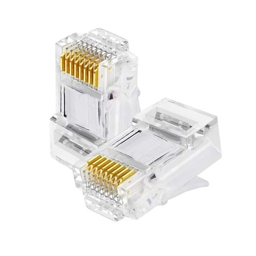 Ezcool Ez-Rj45 100 Lü Açık Uç Yeni Nesil Cat6 Konnektör
