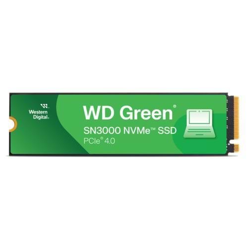 Ssd WD 500GB Green SN3000 m.2 NVMe WDS500G4G0E 5000/4000 MB/s