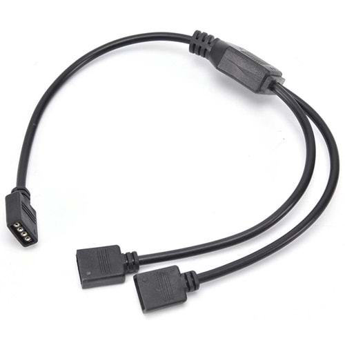 4 Pin RGB Led Çoklayıcı Splitter (1 Dişi - 2 Dişi)