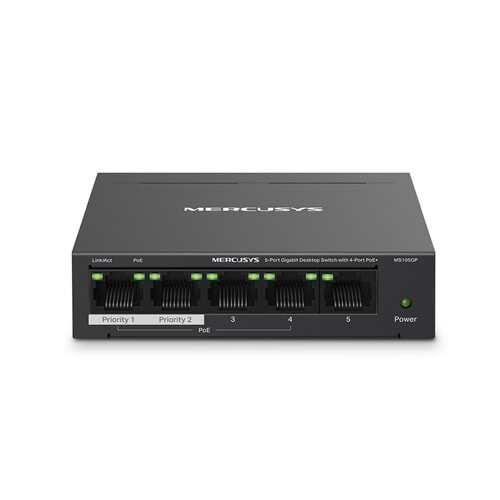 Switch Mercusys MS105GP 5 Port Gigabit 4 Port PoE