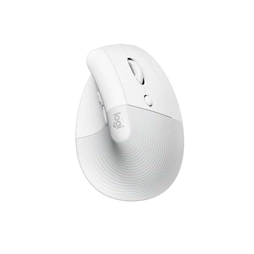 Logitech Lif Sessiz Kablosuz Ergonomik Dikey Mouse Beyaz 910-006475