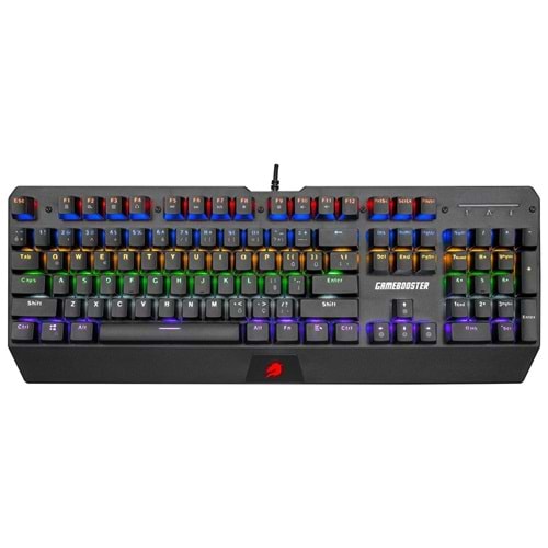 GameBooster G5R Defender Red Switch Rainbow Mekanik Oyuncu Klavyesi