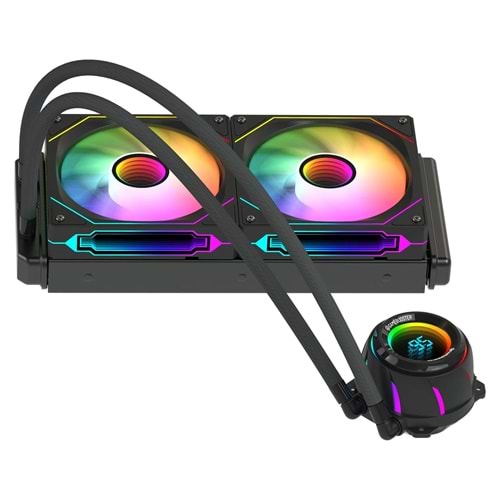 GameBooster BLADE 240B ARGBFanlı LGA1700/AM5 Uyumlu 240mm Sıvı Soğutma