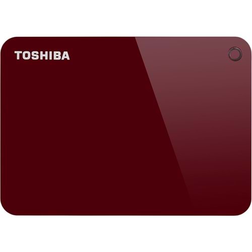 Toshiba 1Tb Canvio Advance HDTCA10ER3AA Kırmızı USB3.2
