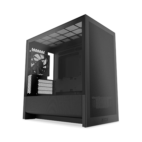 Nzxt H3 Flow CC-H31FB-01 mATX Siyah