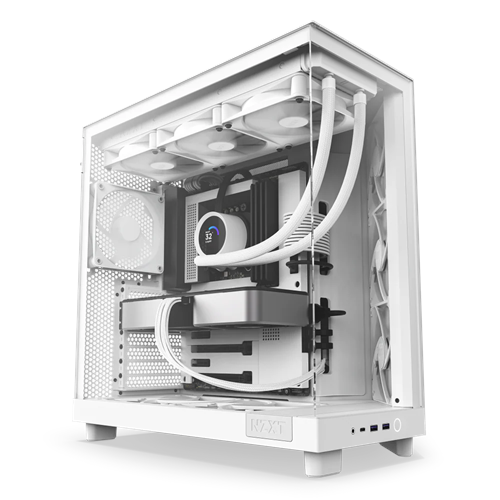 Nzxt H6 Flow CC-H61FW-01 Beyaz ATX Mid Tower