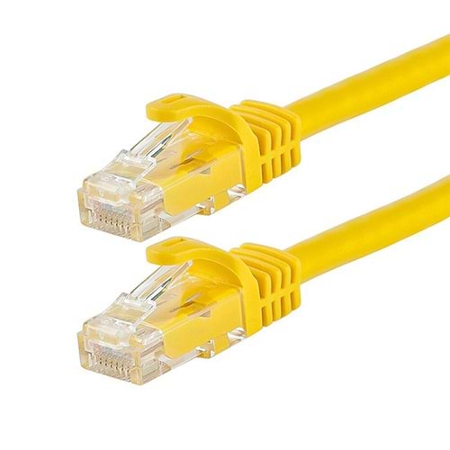 Kablo Flaxes FNK-610S 10MT Cat6 Patch Network Sarı